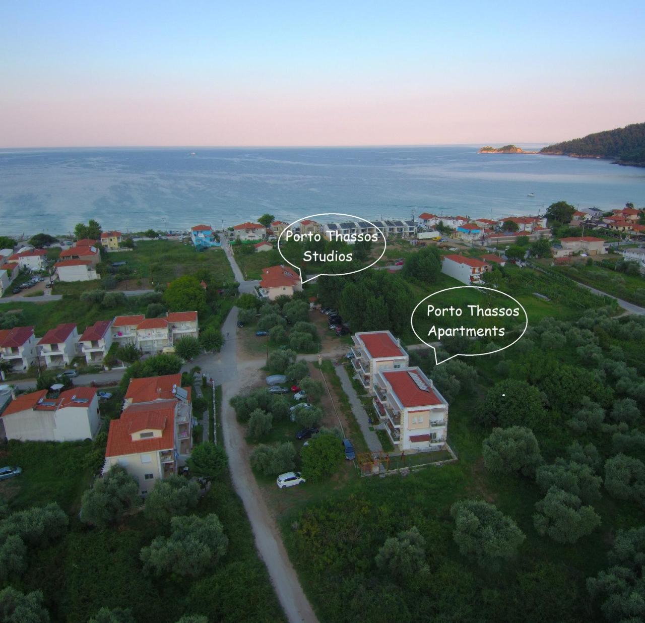 Porto Thassos Apartments & Studios Skála Potamiás Exterior foto
